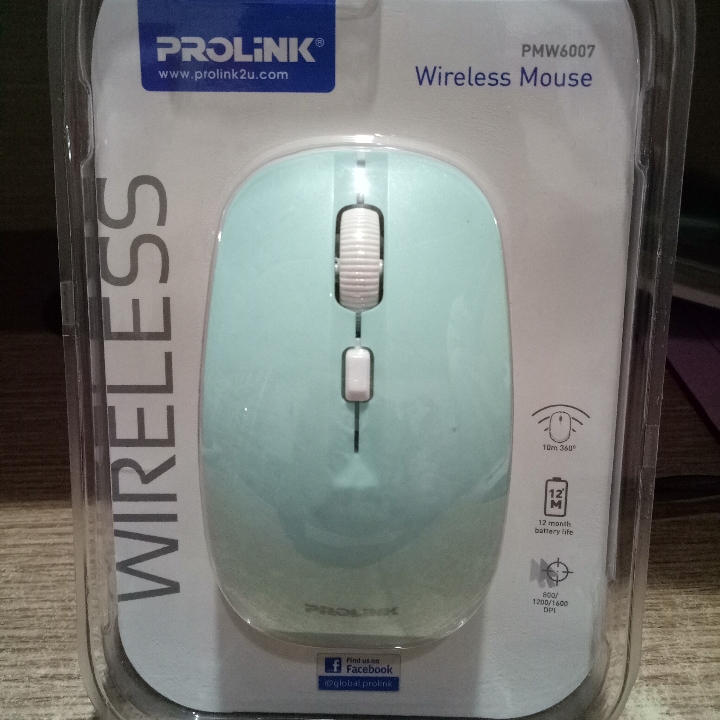 PROLINK MOUSE WIRELESS PMW-6007