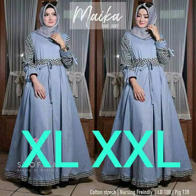 PROMO RESELLER GAMIS JUMBO HARGA MURAH - GANIS KATUN LD 140 2