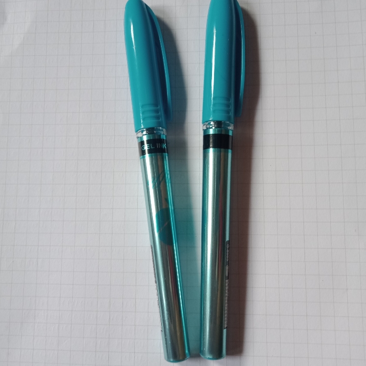 PULPEN APPLE WARNA BIRU TINTA HITAM