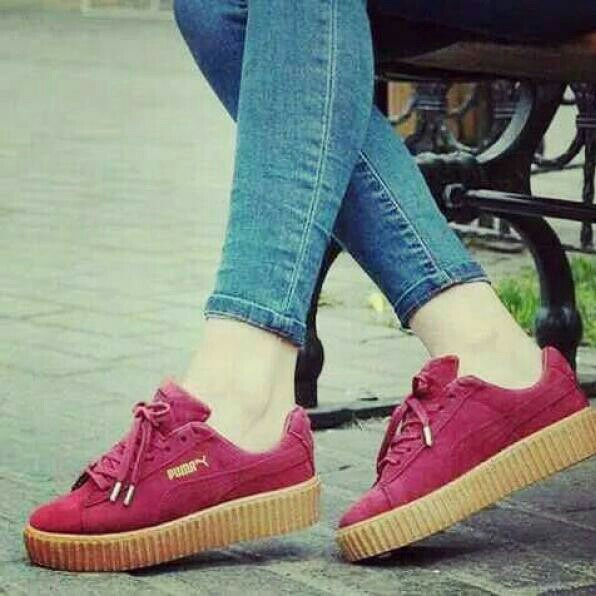 PUMA RIHANNA MARUN 