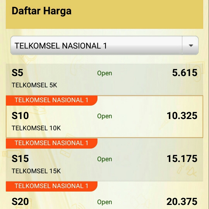DAFTAR AGEN PULSA INDONESIA