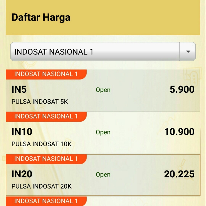 DAFTAR AGEN PULSA INDONESIA 2