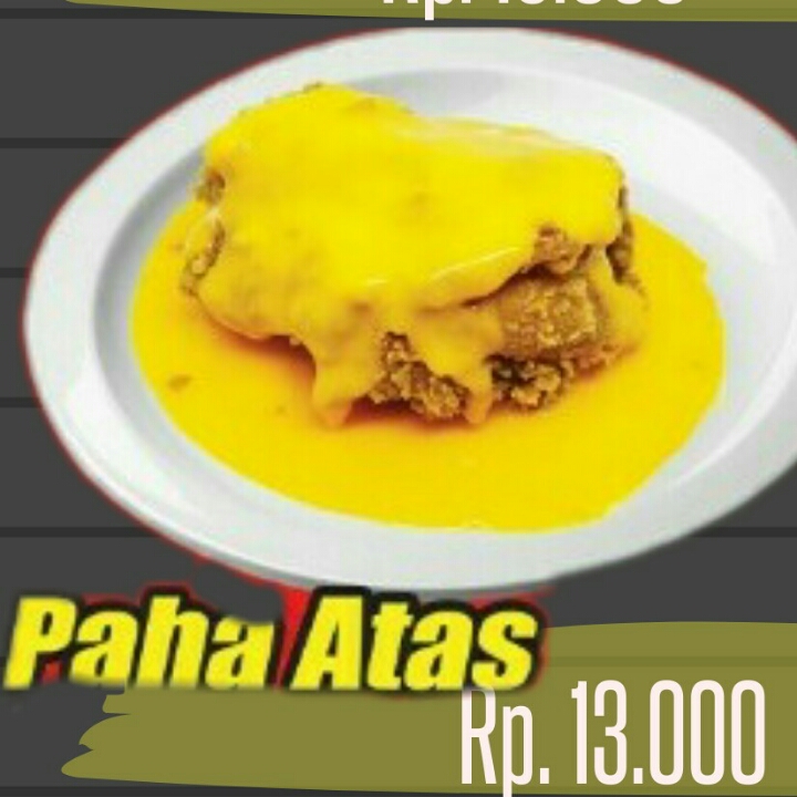 Paha Atas Saus Keju