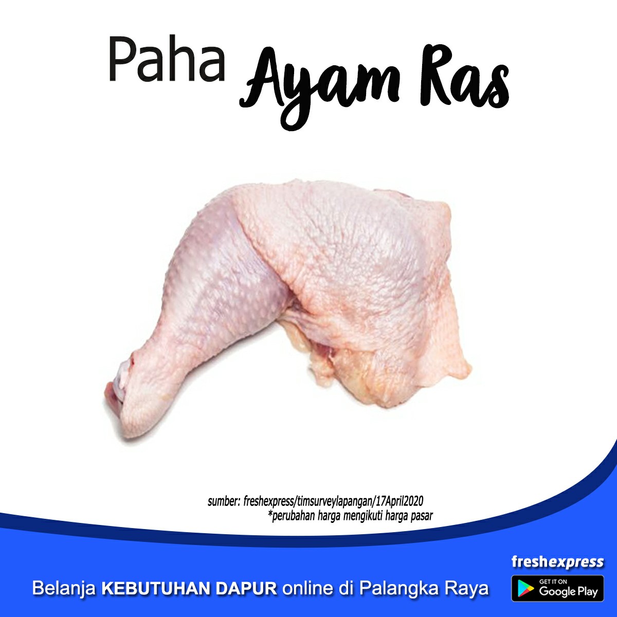 Paha Ayam Ras - 1Kg