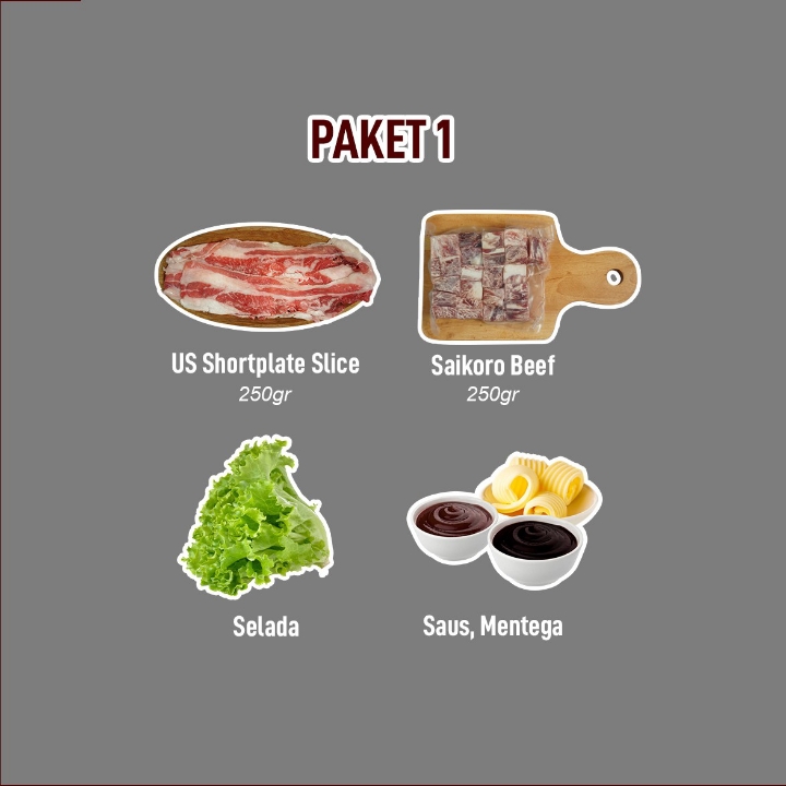 Paket 1 BBQ