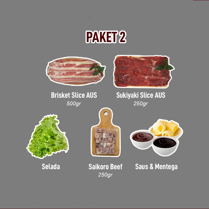 Paket 2 BBQ