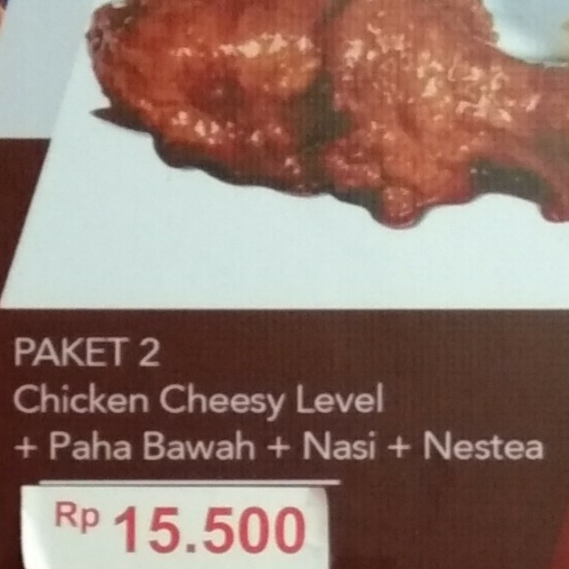 Paket 2 Chicken Cheesy Level 