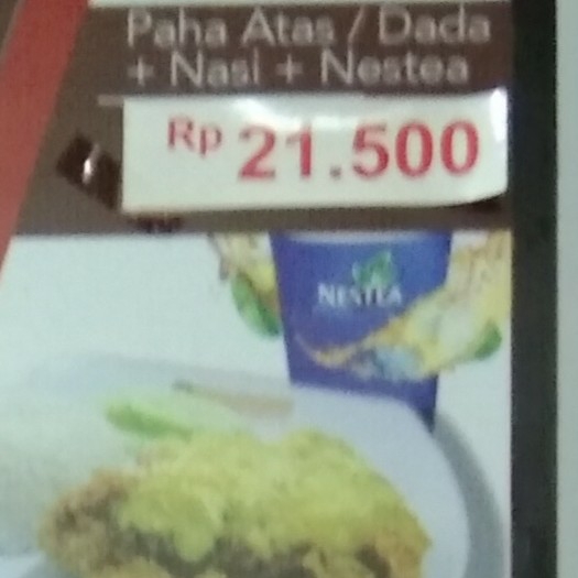 Paket 2 Geprek Keju Mozarela