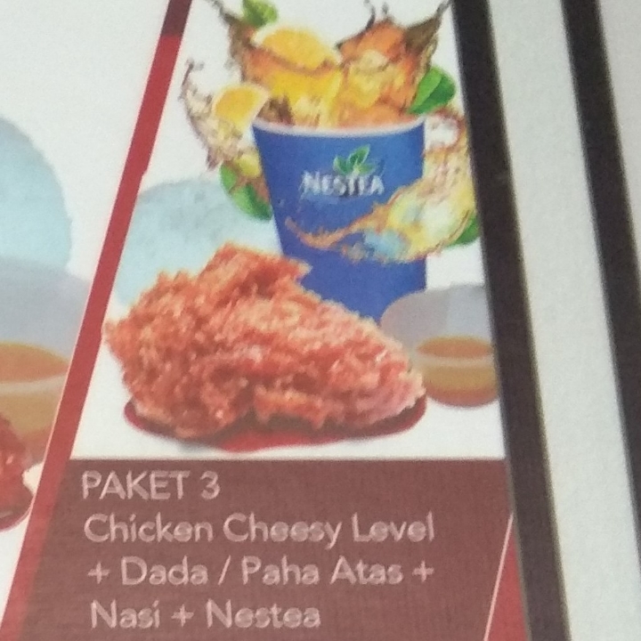 Paket 3 Chicken Cheesy Level