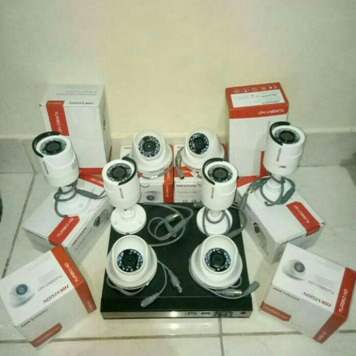Paket 4 Chanel Cctv Hikvision HD 2MP Garansi 1 Tahun 4
