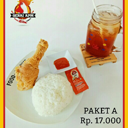 Paket A Ayam Crispy