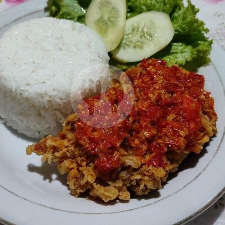 Paket Ampela Ati Geprek 2