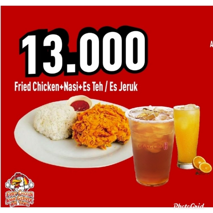 Paket Ayam Crispy 