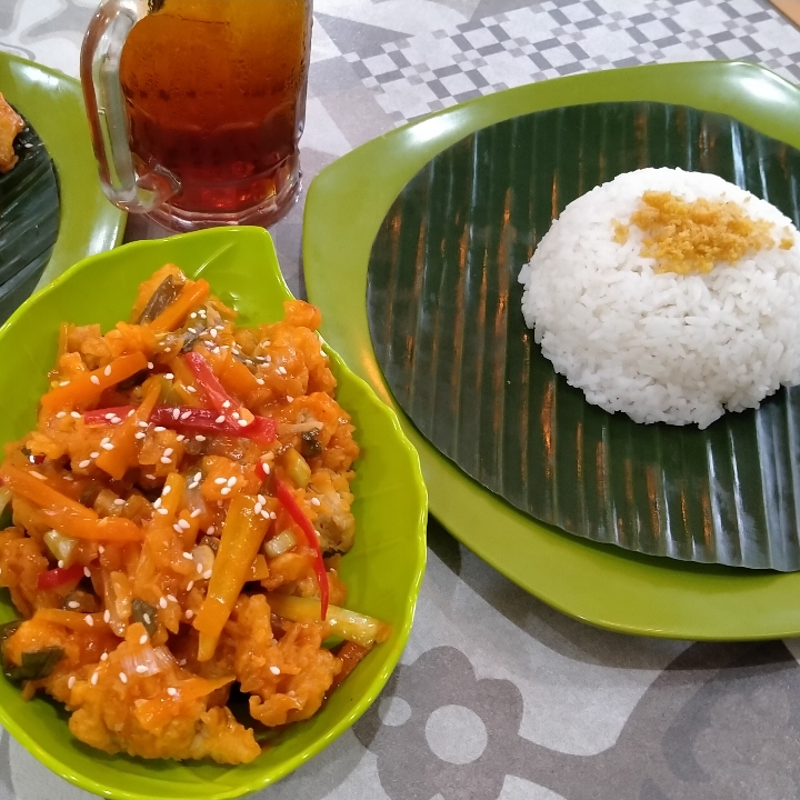 Paket Ayam Crispy Asem Manis 