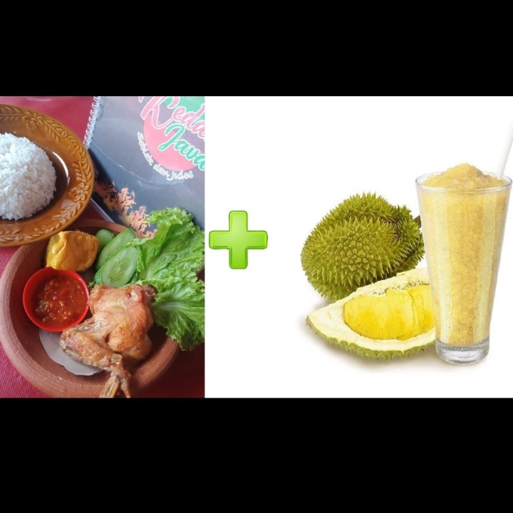 Paket Ayam Dan Juice Durian