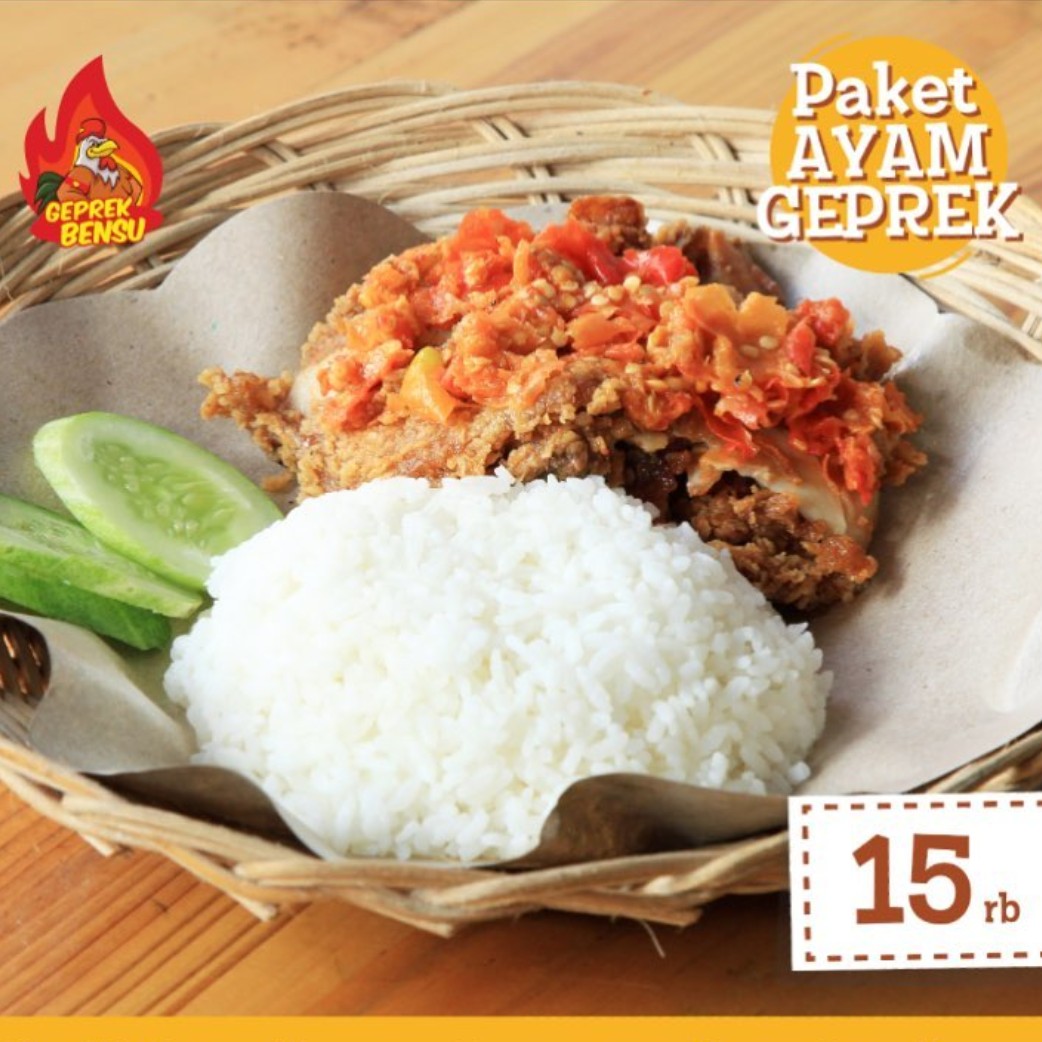 Paket Ayam Geprek Bensu
