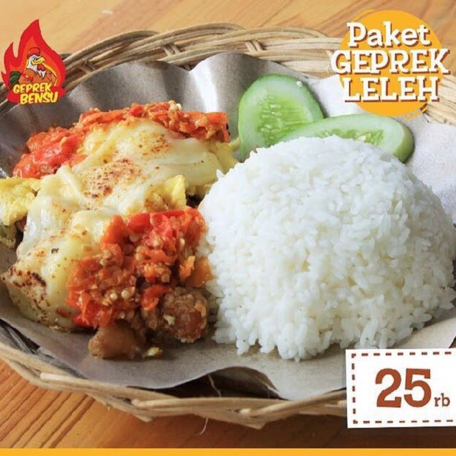 Paket Ayam Geprek Bensu Leleh