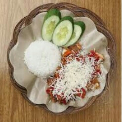 Paket Ayam Geprek Keju