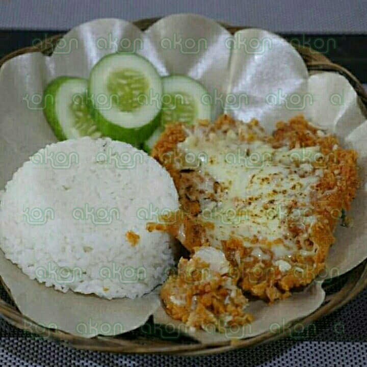 Paket Ayam Geprek Mozarella