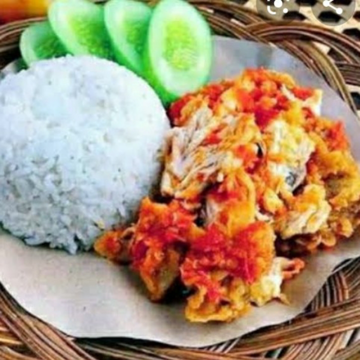 Paket Ayam Geprek Sambel Krosak