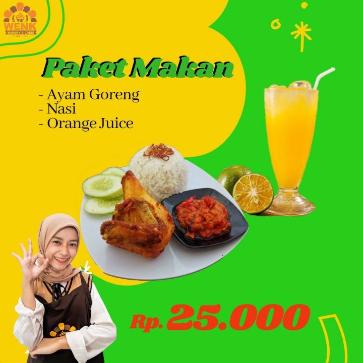 Paket Ayam Goreng