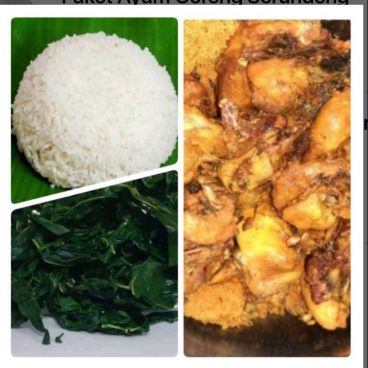Paket Ayam Goreng Serundeng