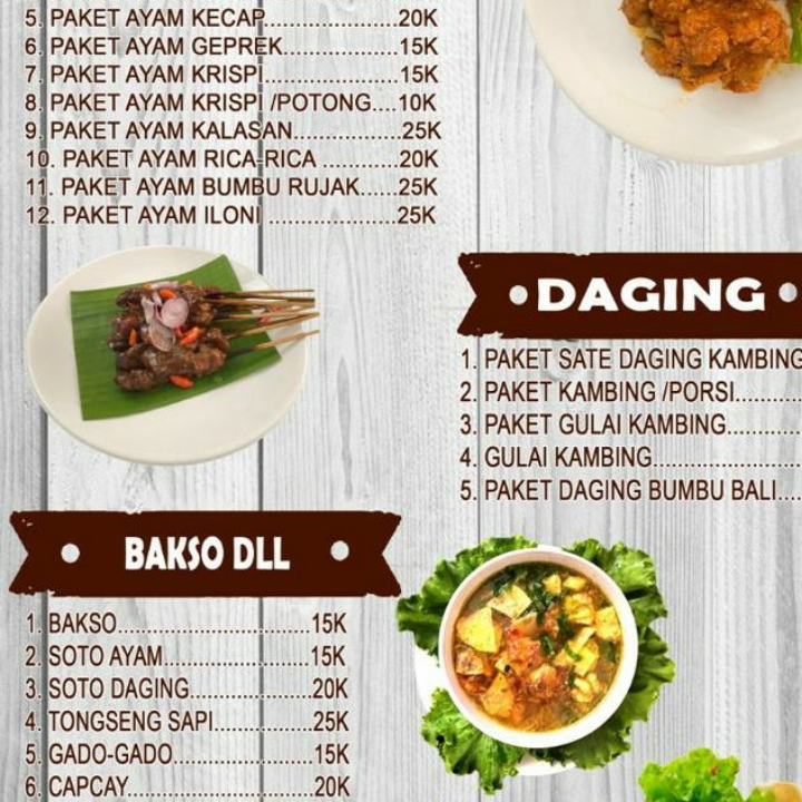 Paket Ayam Kecap