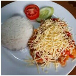 Paket Ayam Peprek Cheese