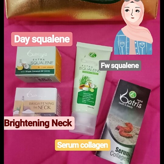 Paket Cerah Kulit  Leher Batrisyia Herbal