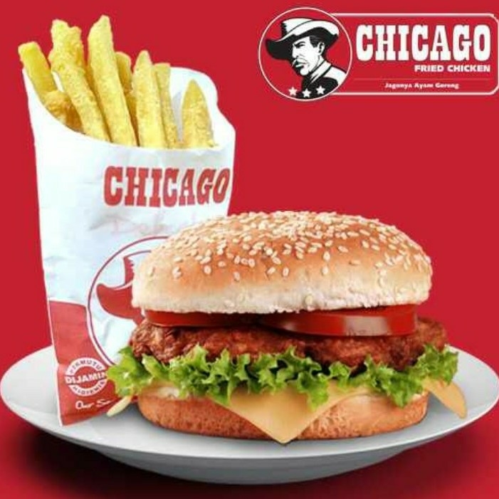 Paket Chesse Burger Dan Kentang