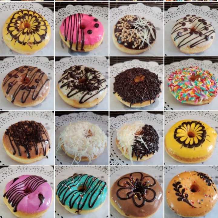 Paket Donat Isi 4 