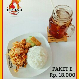 Paket E Ayam Geprek