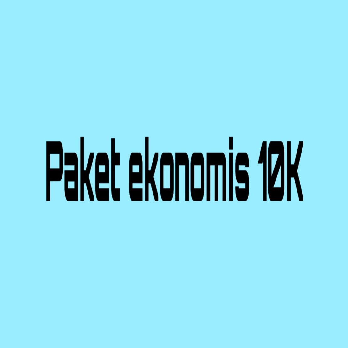 Paket Ekonomis