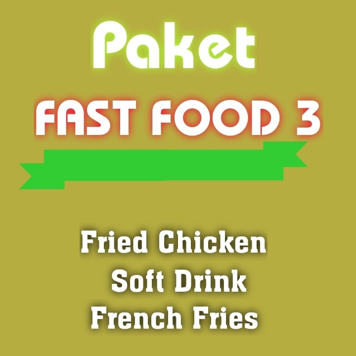 Paket Fast Food 3