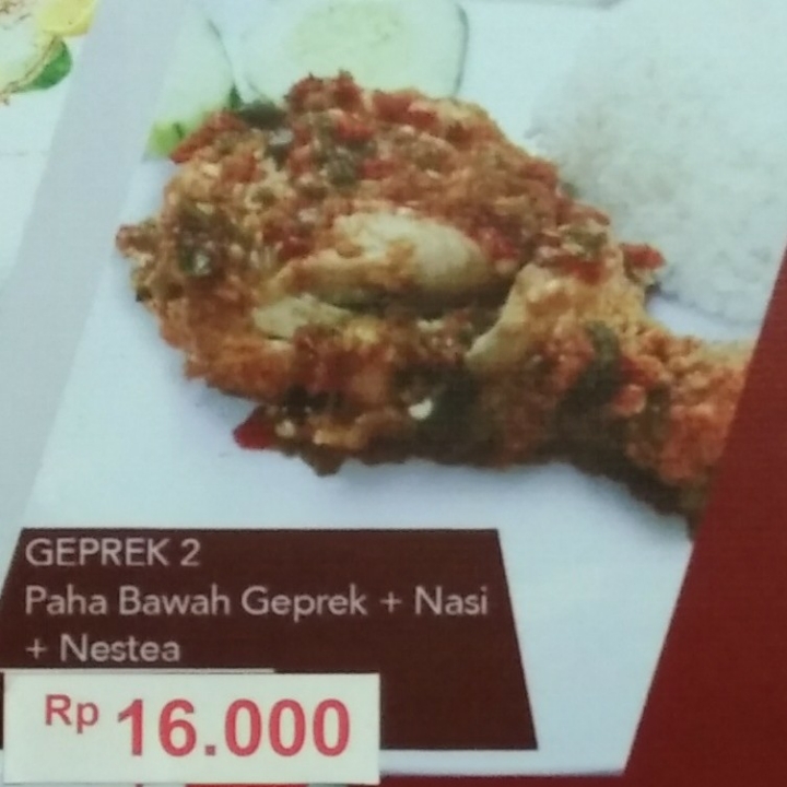 Paket Geprek 2