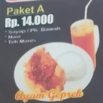 Paket Geprek A