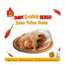 Paket Geprek Bensu Telur Asin