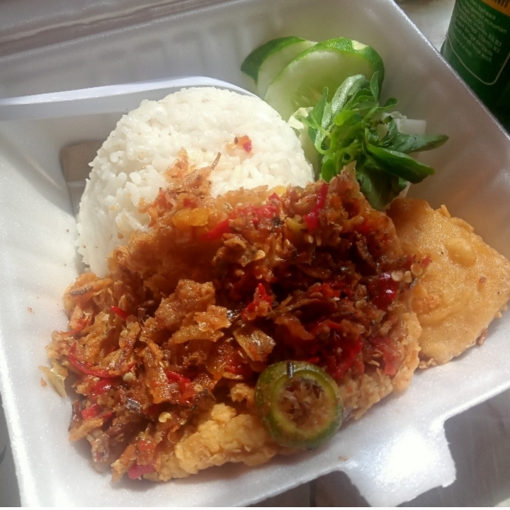 Paket Geprek Sambal Teri