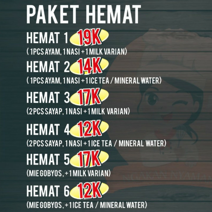 Paket Hemat 4