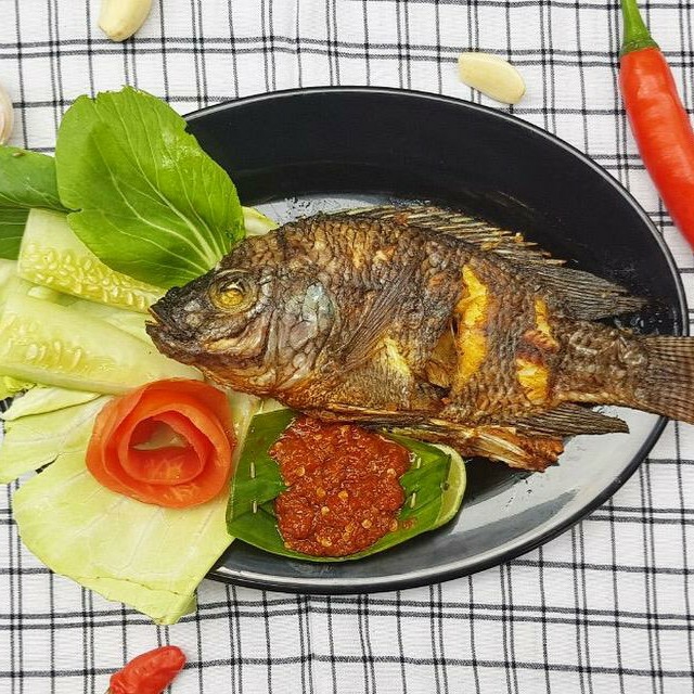 Paket Ikan Mujair Goreng