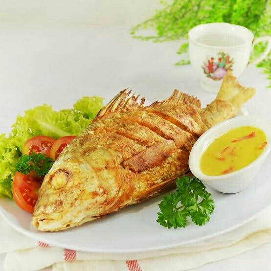 Paket Kakap Merah Goreng