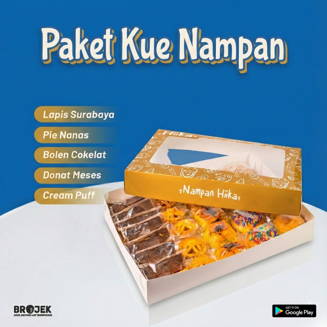 Paket Kue Nampan 25 Pcs