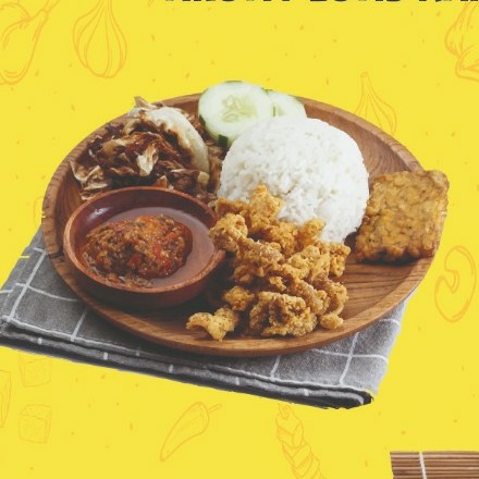 Paket Kulit Ayam Crispy