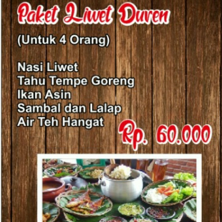 Paket Liwet 4 Orang