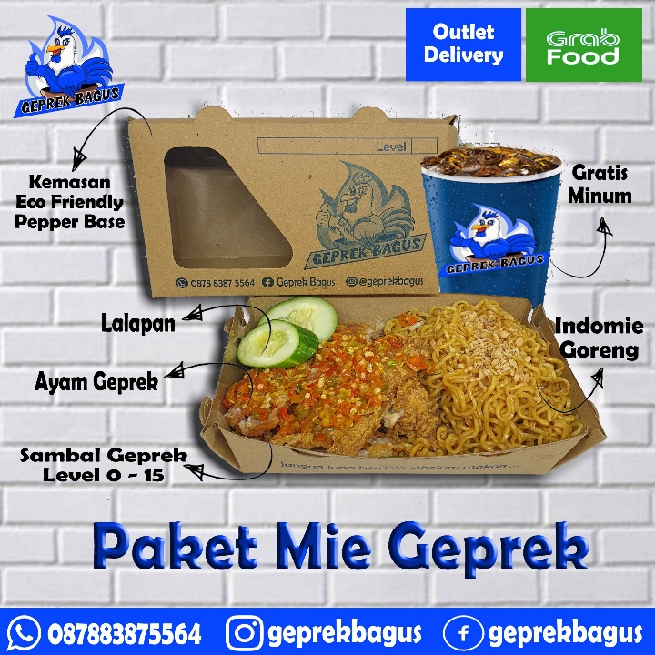 Paket Mie Geprek