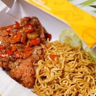 Paket Mie Geprek Bensu Sambal Matah