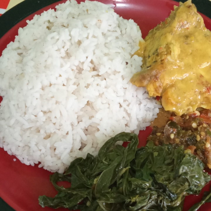 Paket Nasi Ikan Gulai Sayur
