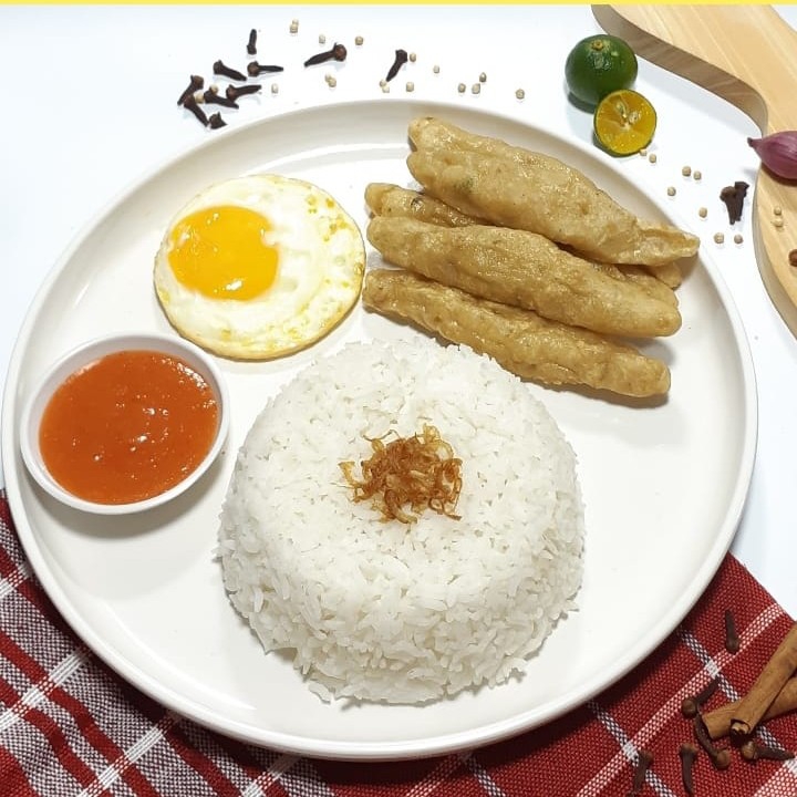 Paket Nasi Otak Otak Mini