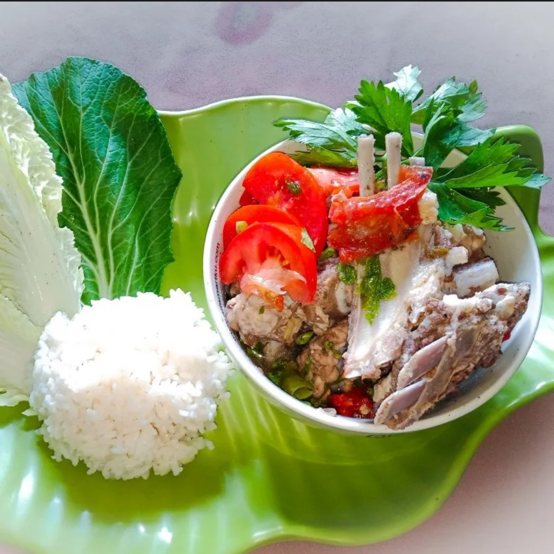 Paket Nasi dan Sop Kambing
