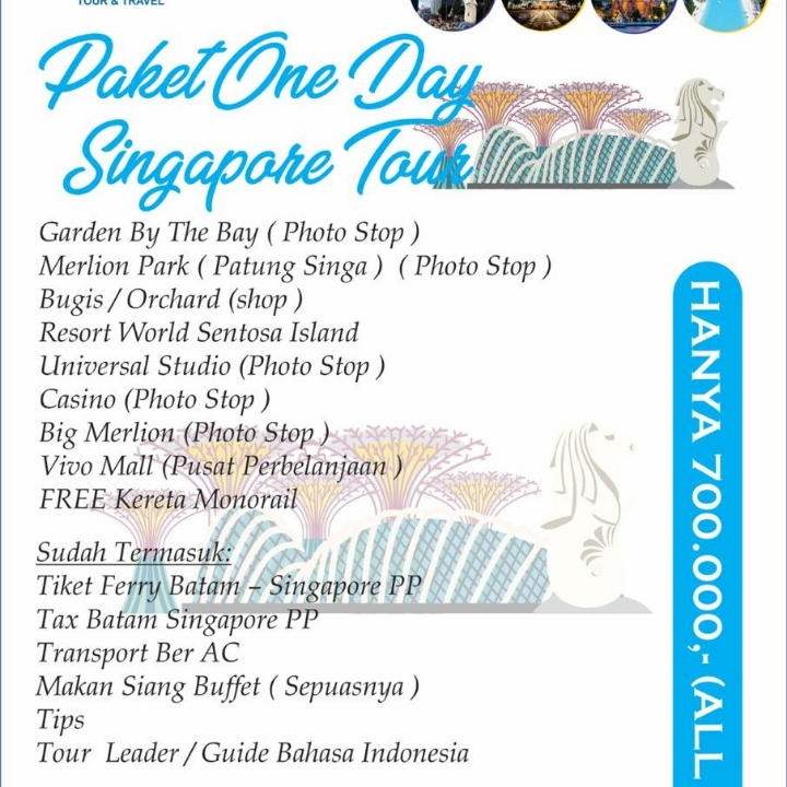 One Day Singapore Tour Package